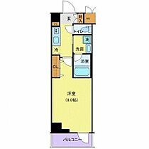 辰巳スカイガーデンテラス 603 ｜ 東京都江東区辰巳１丁目7-26（賃貸マンション1K・6階・25.81㎡） その2