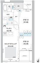 ガーデニエール砧ウエスト 156 ｜ 東京都世田谷区砧２丁目16-1（賃貸マンション2LDK・1階・56.91㎡） その2