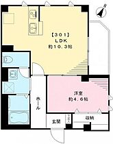 エステトルトゥガ 301 ｜ 東京都世田谷区弦巻５丁目17-14（賃貸マンション1LDK・3階・38.29㎡） その2