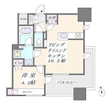 リビオレゾン新橋nex 1302 ｜ 東京都港区新橋５丁目31（賃貸マンション1LDK・13階・33.67㎡） その2