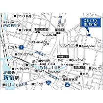 ZESTY東新宿  ｜ 東京都新宿区新宿６丁目15-20（賃貸マンション1K・1階・24.15㎡） その4