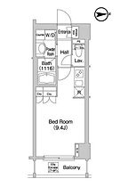 コンフォリア市谷柳町  ｜ 東京都新宿区市谷柳町19-3（賃貸マンション1R・9階・25.76㎡） その2