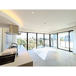 パークコート白金長者丸 7階3LDKのリビング/ダイニング