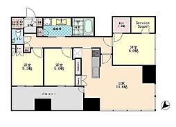 間取図画像 3SLDK