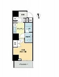 ヴィオール文京関口 1Kの間取図画像