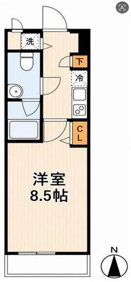 1K 間取り