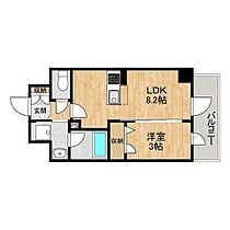 エキスポコンフォート 512 ｜ 茨城県つくば市島名（賃貸マンション1LDK・5階・29.54㎡） その2