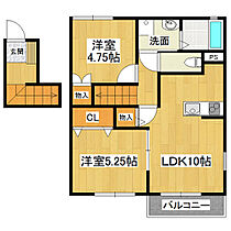 アルストロメリアB棟 201 ｜ 茨城県つくば市みどりの1丁目（賃貸アパート2LDK・2階・55.00㎡） その2