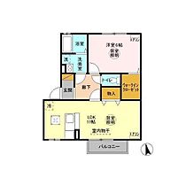 茨城県つくば市みどりの1丁目（賃貸アパート1LDK・2階・44.24㎡） その2