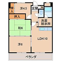 Ｋ．Ｓ．Ｔビル  ｜ 和歌山県和歌山市太田2丁目（賃貸マンション3LDK・4階・62.16㎡） その2