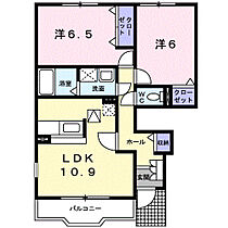 メゾン デ ソレイユII  ｜ 和歌山県橋本市向副（賃貸アパート2LDK・1階・55.72㎡） その2