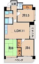 グランメール美園  ｜ 和歌山県和歌山市美園町3丁目（賃貸マンション3LDK・4階・62.37㎡） その2