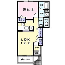 シャルマン  ｜ 和歌山県和歌山市井戸（賃貸アパート1LDK・1階・46.49㎡） その2