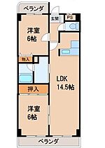 アメニティ黒田  ｜ 和歌山県和歌山市黒田（賃貸マンション2LDK・1階・56.84㎡） その2