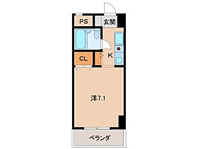 シェトワ城東  ｜ 和歌山県和歌山市田中町2丁目（賃貸マンション1K・6階・21.24㎡） その2