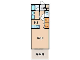 和歌山県和歌山市今福4丁目（賃貸アパート1R・1階・31.50㎡） その2