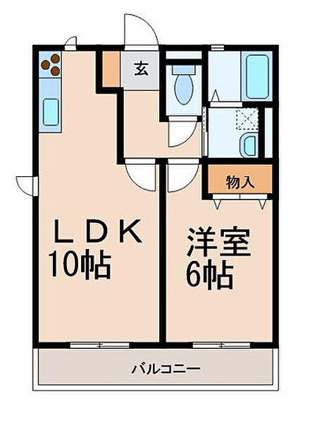 和歌山県和歌山市冬野(賃貸アパート1LDK・1階・40.33㎡)の写真 その2