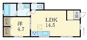 ＦＳコート  ｜ 和歌山県和歌山市土佐町2丁目（賃貸アパート1LDK・1階・43.85㎡） その2