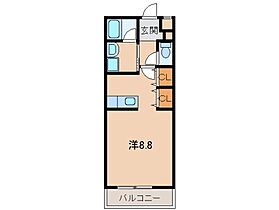 和歌山県和歌山市今福4丁目（賃貸アパート1R・2階・31.50㎡） その2