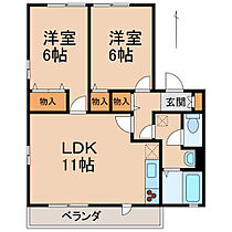 和歌山県和歌山市冬野（賃貸アパート2LDK・1階・57.29㎡） その2