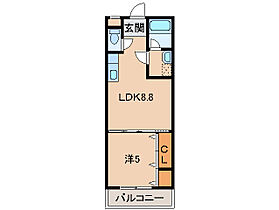 和歌山県和歌山市小雑賀（賃貸アパート1LDK・2階・31.50㎡） その2