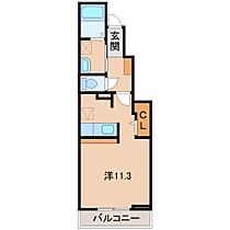 和歌山県和歌山市加納（賃貸アパート1R・1階・30.00㎡） その2