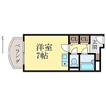 メゾン十番丁  ｜ 和歌山県和歌山市十番丁（賃貸マンション1R・6階・23.19㎡） その2