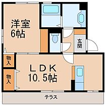 和歌山県和歌山市西庄（賃貸アパート1LDK・1階・41.20㎡） その2