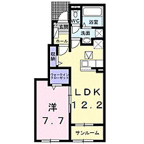 モンレーヴII  ｜ 和歌山県橋本市高野口町大野（賃貸アパート1LDK・1階・50.14㎡） その2