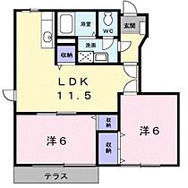 カーサ・エスト内原  ｜ 和歌山県和歌山市内原（賃貸アパート2LDK・1階・53.51㎡） その2