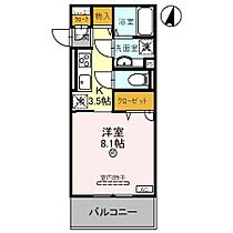 パレ・グランシエル  ｜ 和歌山県和歌山市岡円福院東ノ丁（賃貸アパート1K・2階・30.25㎡） その2