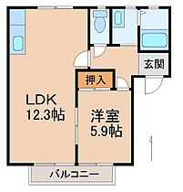 ラ・サルデーヌ  ｜ 和歌山県和歌山市本脇（賃貸アパート1LDK・2階・43.80㎡） その2