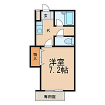 ヒルパレス四季壱号館 103 ｜ 和歌山県紀の川市貴志川町長原（賃貸アパート1K・1階・24.50㎡） その2