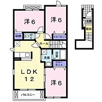 セルフィーユII  ｜ 和歌山県紀の川市花野（賃貸アパート3LDK・2階・67.83㎡） その2