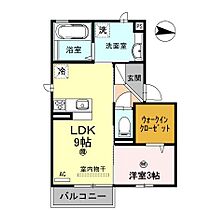 D-roomディアマンテ  ｜ 和歌山県和歌山市新在家（賃貸アパート1LDK・2階・35.43㎡） その2