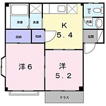 ベルドール松房I  ｜ 和歌山県和歌山市松島（賃貸アパート2K・1階・38.60㎡） その2