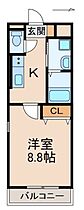 フルハウス黒田II  ｜ 和歌山県和歌山市黒田（賃貸マンション1K・2階・29.92㎡） その2