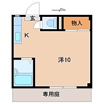 コーポしらさぎ  ｜ 和歌山県橋本市賢堂（賃貸アパート1R・1階・22.77㎡） その2