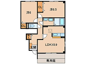 緑爽館II  ｜ 和歌山県岩出市高塚（賃貸アパート2LDK・1階・55.72㎡） その2