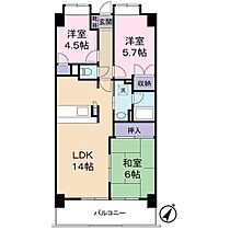 スカイコート1 602 ｜ 埼玉県さいたま市南区辻8丁目（賃貸マンション3LDK・6階・65.63㎡） その2