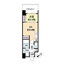 セレニテ難波ミラク参番館 1503 ｜ 大阪府大阪市浪速区敷津西２丁目13-12（賃貸マンション1DK・15階・24.65㎡） その2