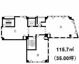 JP三宮駅前ビルの間取図画像