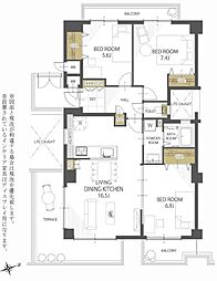 緑地公園グリーンハイツ　3号棟