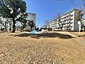 敷地内に広場が...