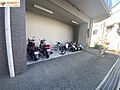 【バイク置き場...