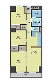間取図画像 3LDK