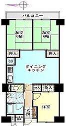 間取図画像 3DK