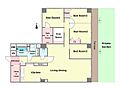 日商岩井芦屋翠ケ丘マンション1階3,980万円