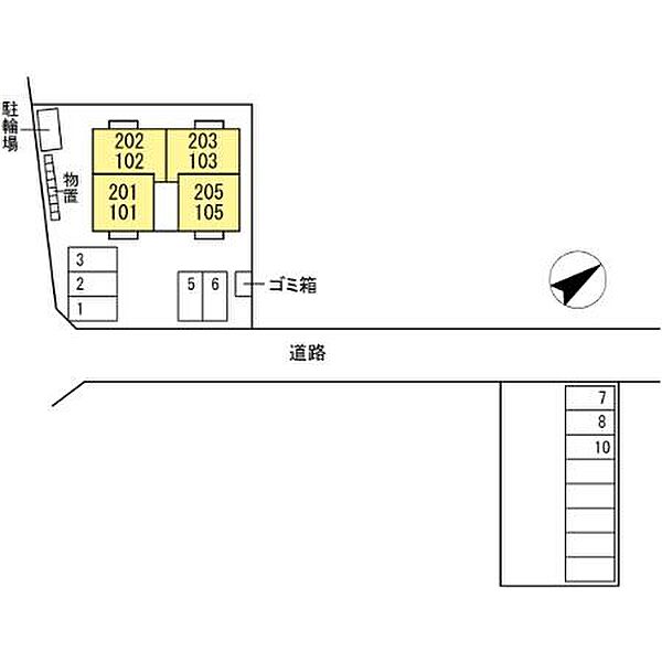 サンリット 101｜鳥取県米子市旗ヶ崎2丁目(賃貸アパート1R・1階・32.95㎡)の写真 その21