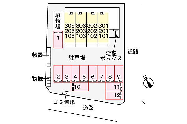 ピュアセルト森尾II 103｜鳥取県米子市西福原4丁目(賃貸マンション1R・1階・27.25㎡)の写真 その30